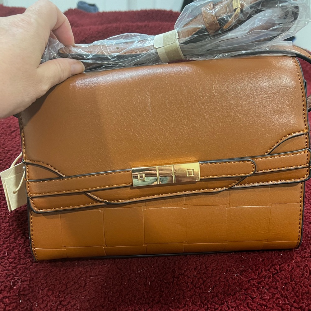 Brown Leather Handbag